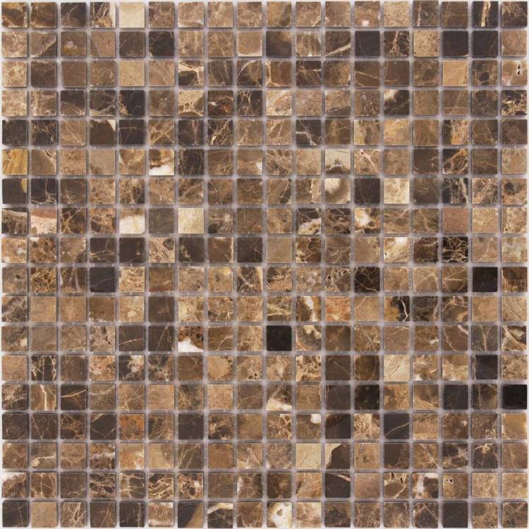 Мозаика LeeDo Pietrine 4 Emperador Dark Pol (1.5x1.5) 30.5x30.5