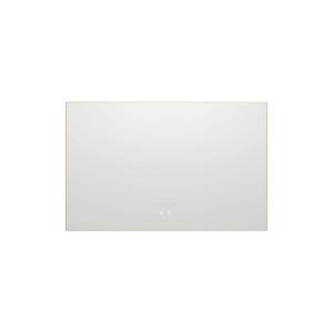 Зеркало Vincea VLM-4F120BG-2 с подсветкой  брашированное золото, 80x120