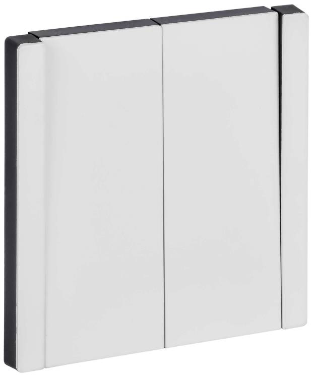 Выключатель 2-клавишный IEK Forte&Piano FP-V20-0-10-1-M-K01 белый