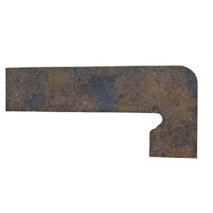 Плинтус Exagres Metalica Zanq. Vulcano Derecha Правый 17.5x39.5