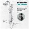 Душевая стойка Grocenberg GB7009CR хром фото 8
