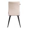 Стул Tetchair Monte Carlo Trend 24792 бежевый, черный, велюр фото 4