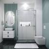 Душевой уголок Grossman Style 120.K33.05.1010.10.00 профиль хром, стекло прозрачное, 100x100x195 фото 2