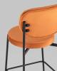 Набор из 2 полубарных стульев Stool Group Барбара BARBARA CC HLR-35 X2 терракотовый, велюр фото 7