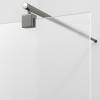 Душевая перегородка Wasserkraft Rur 30W39GR-MG профиль графит, стекло матовое, 90x120x200 фото 2