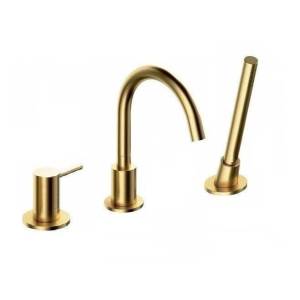 Смеситель Remer Minimal N072DO золотой глянцевый