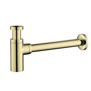 Сифон для раковины Aquatek AQ6012PG золото полированное