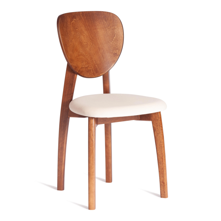 Стул Tetchair Diamante 21222 коричневый, ткань Tenerife Cream