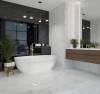 Керамогранит Royce R_HG2001 Black Marquina High glossy 60x120 фото 6