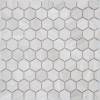 Мозаика LeeDo Pietrine Hexagonal Travertino Silver Mat Hex (1.8x3) 28.5x30.5