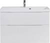 Тумба с раковиной BelBagno Marino H90 bianco lucido