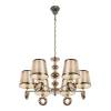 Подвесная люстра iLamp Brooklyn P2401-6 Nickel фото 3