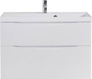 Тумба с раковиной BelBagno Marino H90 bianco lucido