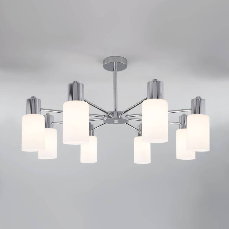Люстра на штанге Eurosvet Vegga 70160/8 хром Smart