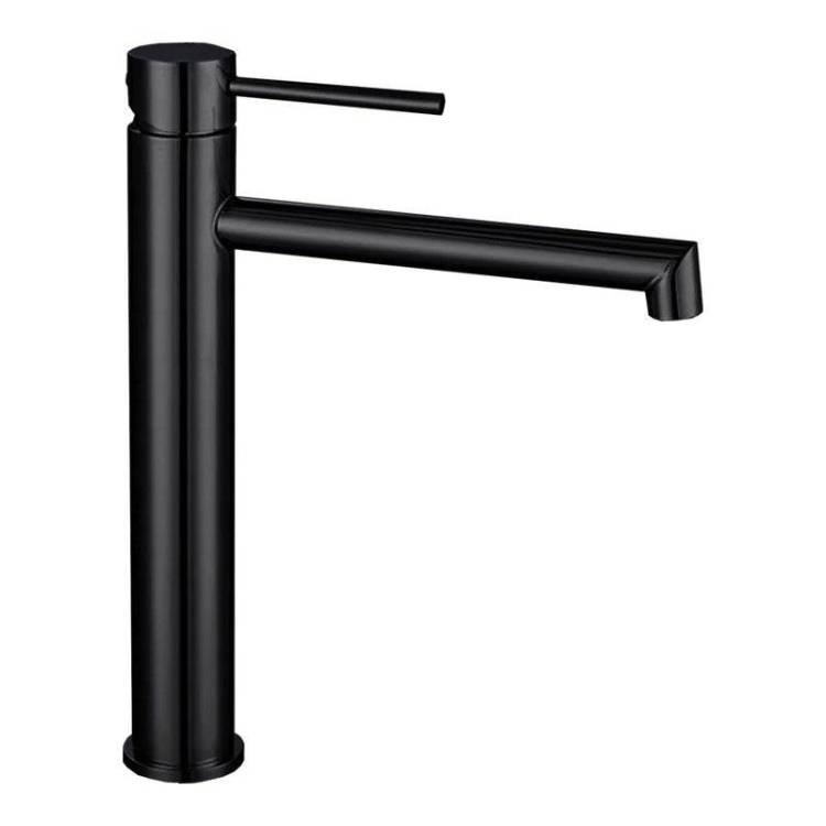 Смеситель для раковины Boch Mann Stella black BM9130 высокий, черный