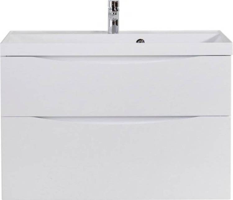 Тумба с раковиной BelBagno Marino H90 bianco lucido