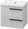 Тумба под раковину Misty Ненси-70 П-Нен-09070-012Я подвесная, белая матовая