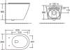Унитаз подвесной Creto Logan L6 1005-001-L6W безободковый, сиденье микролифт, белый фото 10