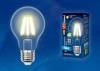 Лампа светодиодная филаментная Uniel LED-A70-15W/3000K/E27/CL PLS02WH фото 2