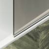Шторка на ванну MaybahGlass MGV-653-6 70.5x140, поворотная, стекло графит матовый 6 мм, профиль черный фото 5