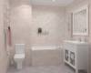 Керамическая плитка Cersanit Fresco FRL152 Темно-бежевый 29.7x60 фото 2