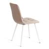 Стул Tetchair Chilly (mod. JSC-220) 24342 бежевый, белый, велюр фото 3
