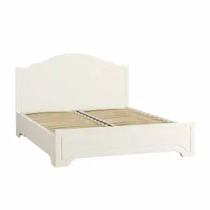 Кровать Моби 11.08 Ливерпуль Белый/Ясень Ваниль (ПР)