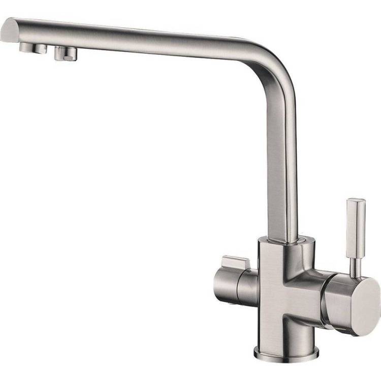 Смеситель для кухни Zorg Steel Hammer SH 909 Satin