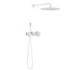 Душевая система Timo Saona SX-2359/16SM с термостатом, белый матовый