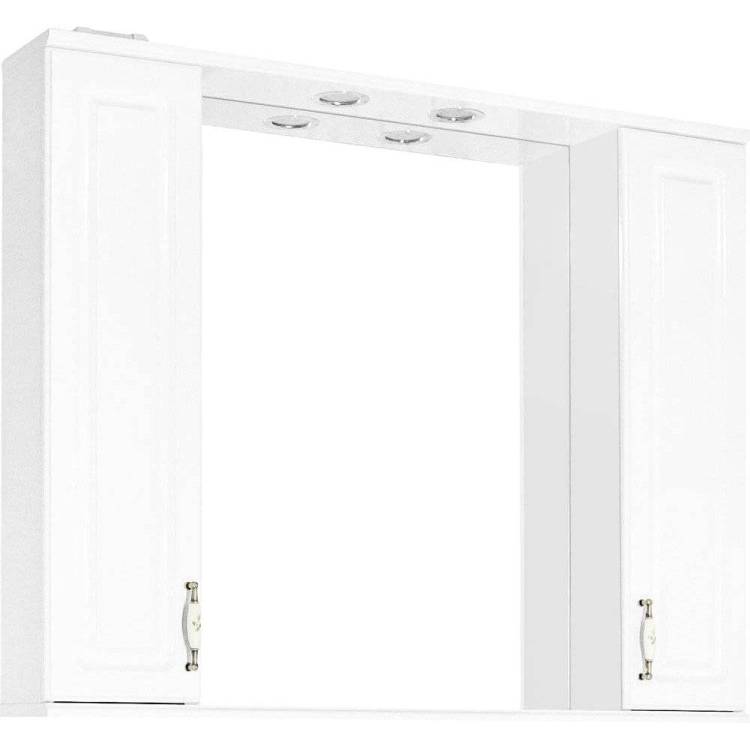 Зеркало Style Line Олеандр-2 100/С Люкс, белый