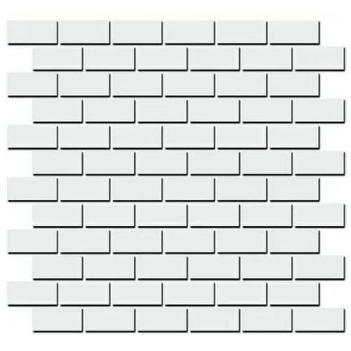 Декор Kerama Marazzi Турнон 191/001T Белый Матовый Мозаичный 30x32