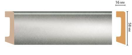 Плинтус напольный DECOMASTER D234-375 240x1.6x5.8