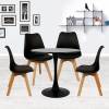 Комплект стульев Bradex Home Eames Bon FR 0024K черный 4 шт. фото 6