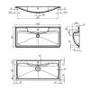 Раковина Belbagno BB1000/455-LV-ART-ALR-NERO 100x45.5x14.5 черная фото 5