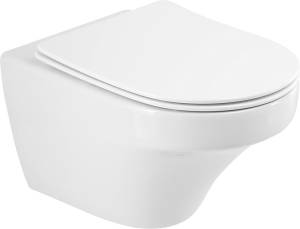 Унитаз подвесной Cezares Duet CZR-2462-TH-TOR с крышкой CZR-2316-SC