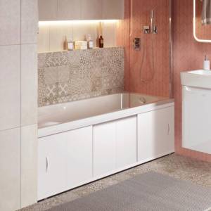 Экран под ванну Alavann Elegant ALV0929001 белый, 170x53