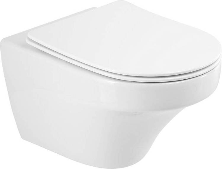 Унитаз подвесной Cezares Duet CZR-2462-TH-TOR с крышкой CZR-2316-SC