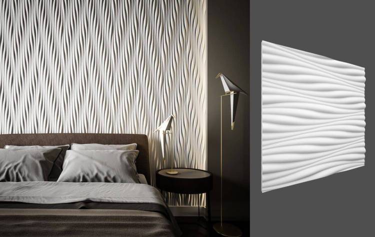 Гипсовая панель Deco Line Modern M-32 60x2.8x60