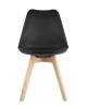 Набор из 4 стульев Stool Group Frankfurt New Y863-V seat black X4 черный фото 3