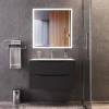 Зеркало BOND Cube M44ZE-8080 квадратное 80х80 с LED подсветкой и сенсором фото 3