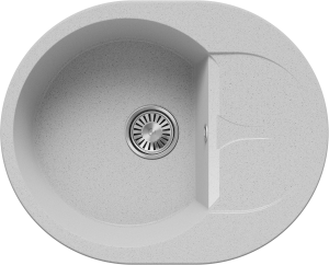 Кухонная мойка Polygran Atol ATOL-620 854833 Светло-серый 50x62