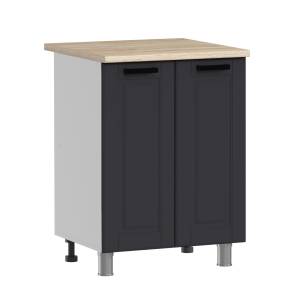 Кухонный модуль напольный Аленушка Астра Н 600 Н00231100 сталь,скоба черный