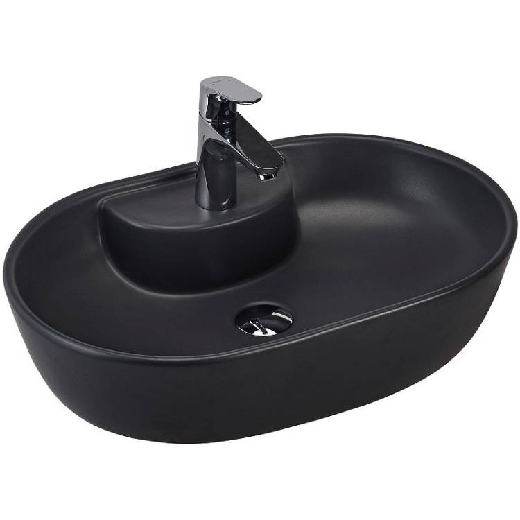 Раковина beWash Bogen 88611180 антрацит, 60x39.5