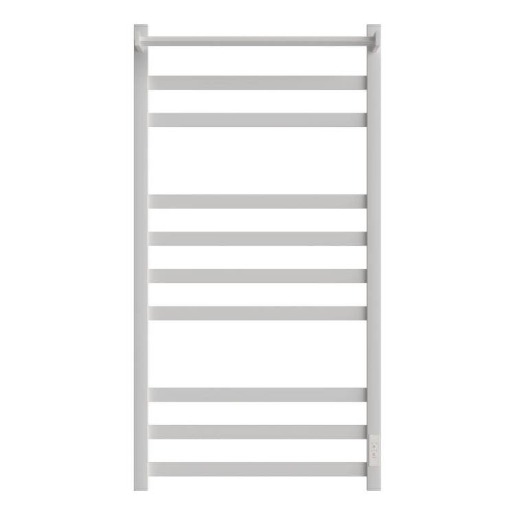 Полотенцесушитель электрический Apextermo Терра TR01104WM с полкой, белый матовый, 100x40