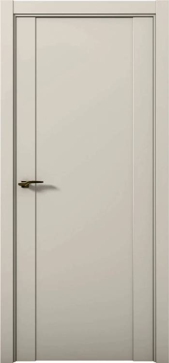 Межкомнатная дверь глухая Brandoors Prime 02 Полотно Силк Грей 2000х800
