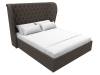 Интерьерная кровать Лига Диванов Далия 123074 коричневый 160x200 фото 4