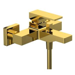 Смеситель для ванны Remer Absolute AU05DO золотой глянцевый