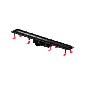 Душевой лоток Am.Pm PrimeFlow W02SC-U11-080-04BM универсальный затвор Tile 80 см, черный матовый