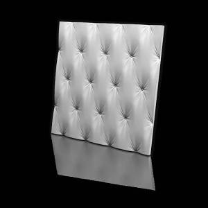 Дизайнерская панель Artpole MM-0043 Aristocrate&Swarovski Platinum матовый 60x2.4x60