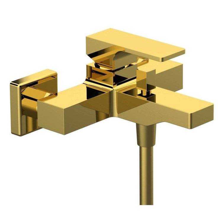 Смеситель для ванны Remer Absolute AU05DO золотой глянцевый